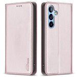 BINFEN COLOR BF18 PU Leather Case for Samsung Galaxy A54 5G , Card Holder Stand Magnetic Phone Cover