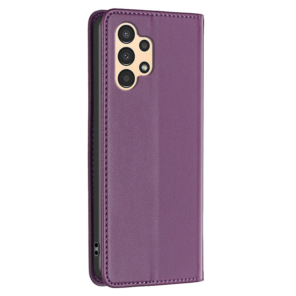 BINFEN COLOR BF18 mobilskal till Samsung Galaxy A23 4G / A23 5G (Global version) / M23 5G / F23 5G / M13 4G, PU-läder stativ med korthållare