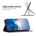BINFEN COLOR BF18 mobilskal till Samsung Galaxy A23 4G / A23 5G (Global version) / M23 5G / F23 5G / M13 4G, PU-läder, stativ, korthållare