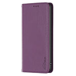 BINFEN COLOR BF18 mobilskal till Samsung Galaxy A23 4G / A23 5G (Global version) / M23 5G / F23 5G / M13 4G, PU-läder, stativ, korthållare