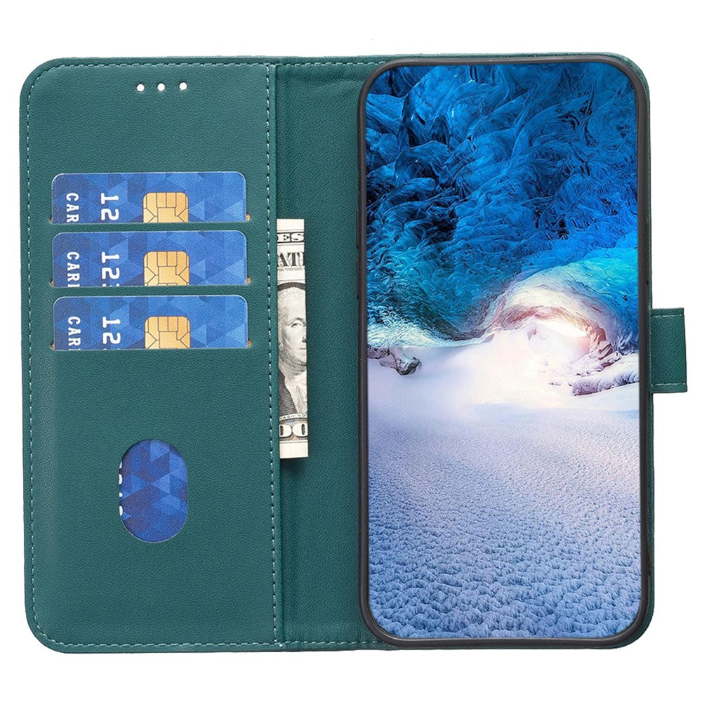 BINFEN COLOR BF17 Pungcover til iPhone 12 / 12 Pro 6.1 tommer, Flipcover i PU-læder med standerfunktion