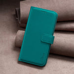 BINFEN COLOR BF17 Pungcover til iPhone 12 / 12 Pro 6.1 tommer, Flipcover i PU-læder med standerfunktion