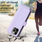 BINFEN COLOR BF17 For iPhone 12 Pro Max 6.7 inch Flip Leather Cover Wallet Stand Magnetic Phone Case