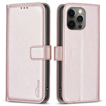 BINFEN COLOR BF17 For iPhone 12 Pro Max 6.7 inch Flip Leather Cover Wallet Stand Magnetic Phone Case