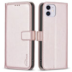 BINFEN COLOR BF17 For iPhone 11 PU Leather Wallet Case Magnetic Folio Flip Stand Phone Cover