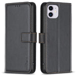 BINFEN COLOR BF17 For iPhone 11 PU Leather Wallet Case Magnetic Folio Flip Stand Phone Cover