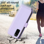 BINFEN COLOR BF17 For Samsung Galaxy S20 4G / 5G Flip Folio Wallet Cover PU Leather Stand Phone Case