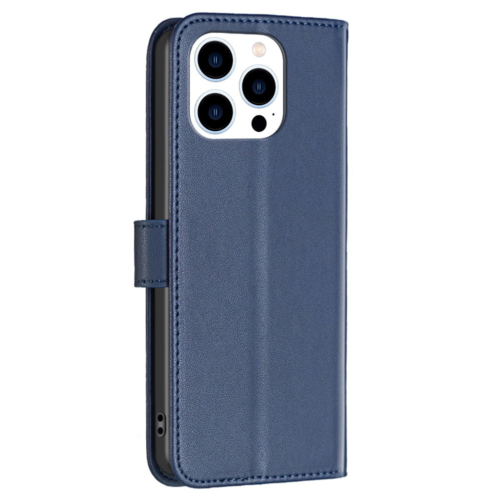 BINFEN COLOR BF17 For iPhone 14 Pro Magnetic Phone Case Wallet Leather Phone Cover with Stand Function