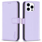 BINFEN COLOR BF17 For iPhone 14 Pro Magnetic Phone Case Wallet Leather Phone Cover with Stand Function