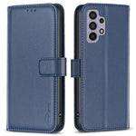 BINFEN COLOR BF17 Leather Case for Samsung Galaxy A32 4G (EU Version) Stand Wallet Cell Phone Cover