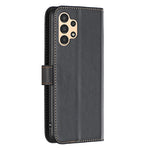 BINFEN COLOR BF17 For Samsung Galaxy A73 5G Phone Wallet Case Stand Leather Phone Cover