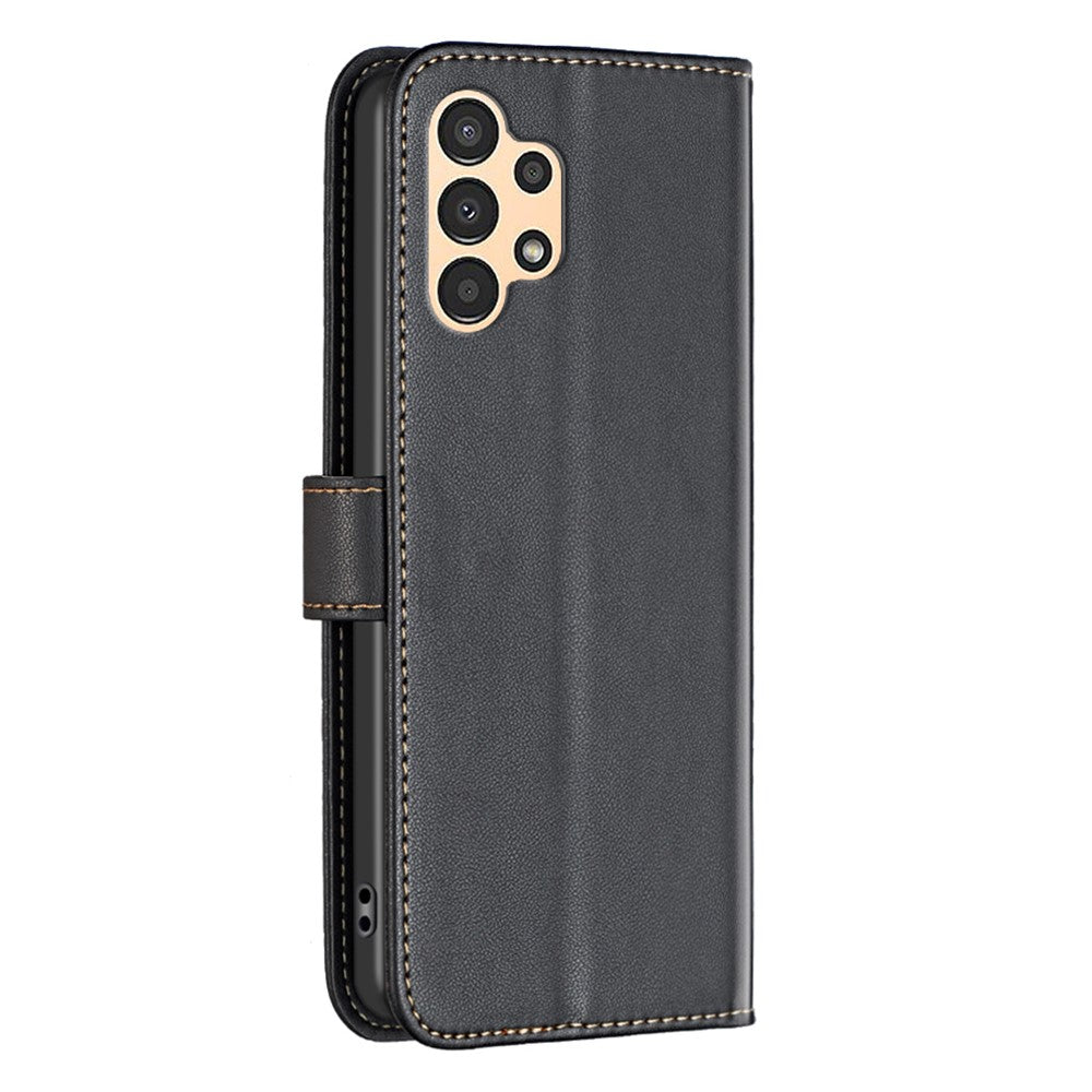 BINFEN COLOR BF17 For Samsung Galaxy A73 5G Phone Wallet Case Stand Leather Phone Cover