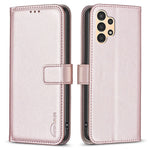 BINFEN COLOR BF17 For Samsung Galaxy A73 5G Phone Wallet Case Stand Leather Phone Cover