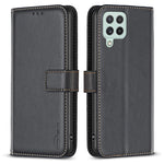 BINFEN COLOR BF17 For Samsung Galaxy A22 4G (EU Version) Wallet Phone Cover PU Leather Stand Case