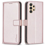 BINFEN COLOR BF17 Leather Case for Samsung Galaxy A13 4G / 5G Stand Cell Phone Wallet Cover