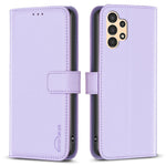 BINFEN COLOR BF17 Leather Case for Samsung Galaxy A13 4G / 5G Stand Cell Phone Wallet Cover