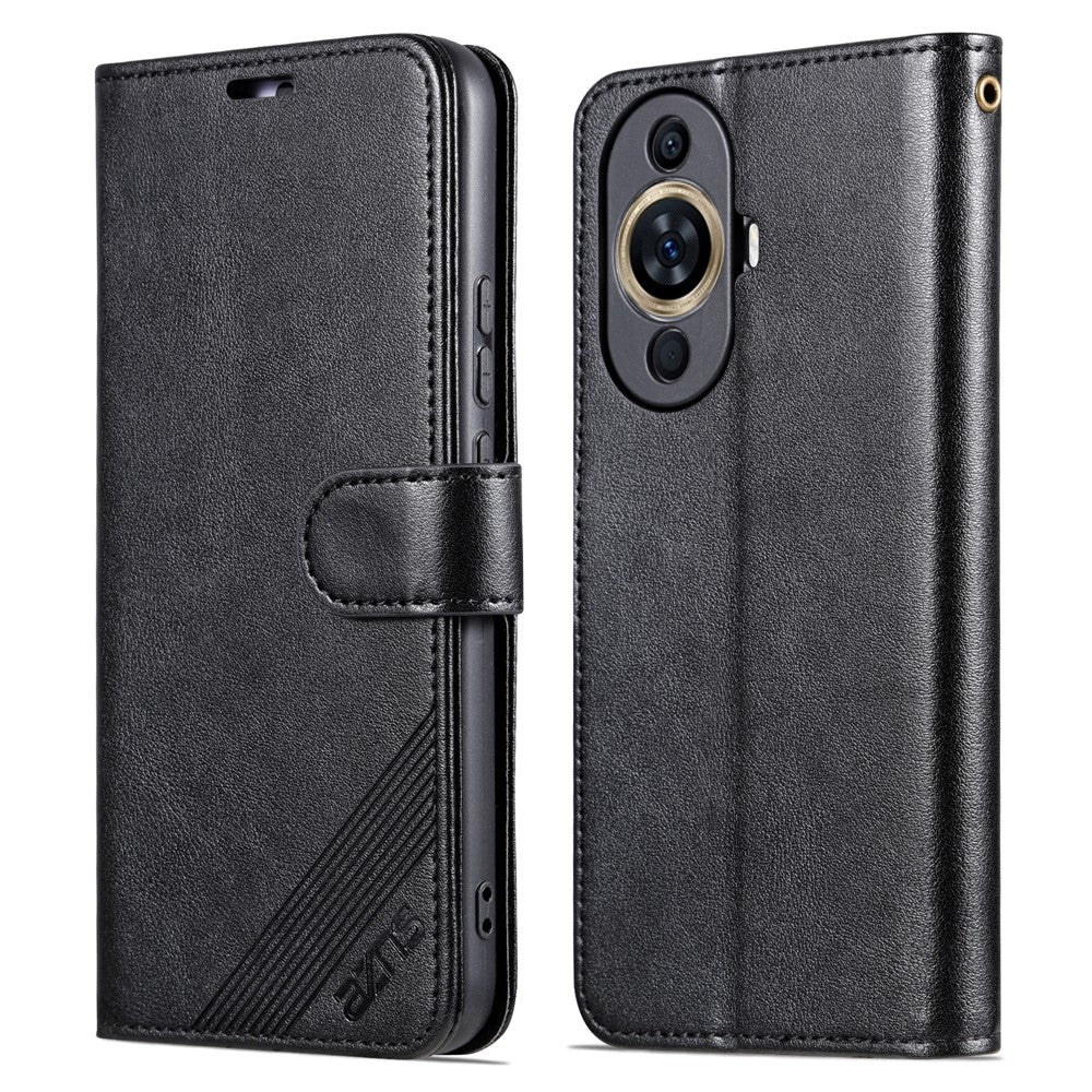 AZNS TPU+PU-lædermobilskal til Huawei Nova 11 Pro / Nova 11 Ultra, beskyttende pung-etui