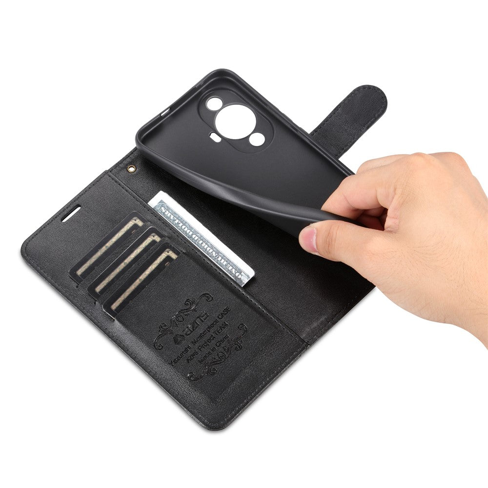 AZNS TPU+PU-lædermobilskal til Huawei Nova 11 Pro / Nova 11 Ultra, beskyttende pung-etui