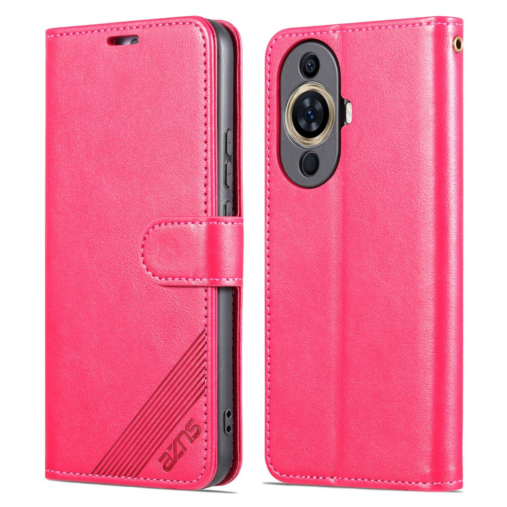 AZNS TPU+PU-lædermobilskal til Huawei Nova 11 Pro / Nova 11 Ultra, beskyttende pung-etui