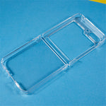 Crystal Clear Phone Case for Samsung Galaxy Z Flip5 5G Hard PC Mobile Phone Shell
