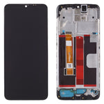 Til Oppo A11 / A5 (2020) OEM Grade S LCD-skærm og digitizer-enhed + rammedel (uden logo)