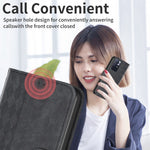For Xiaomi Redmi Note 11 4G (Qualcomm) / Note 11S 4G Leather Phone Case Imprinting Grid Wallet Stand Shell