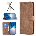 For Xiaomi Redmi Note 11 4G (MediaTek) / Redmi 10 4G (2021) / Redmi 10 2022 4G / 10 Prime Imprinting Grid Wallet Stand Phone Leather Case