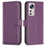BINFEN COLOR BF17 Läderfodral för Xiaomi 12 Lite 5G Fallskyddande Plånboksfodral