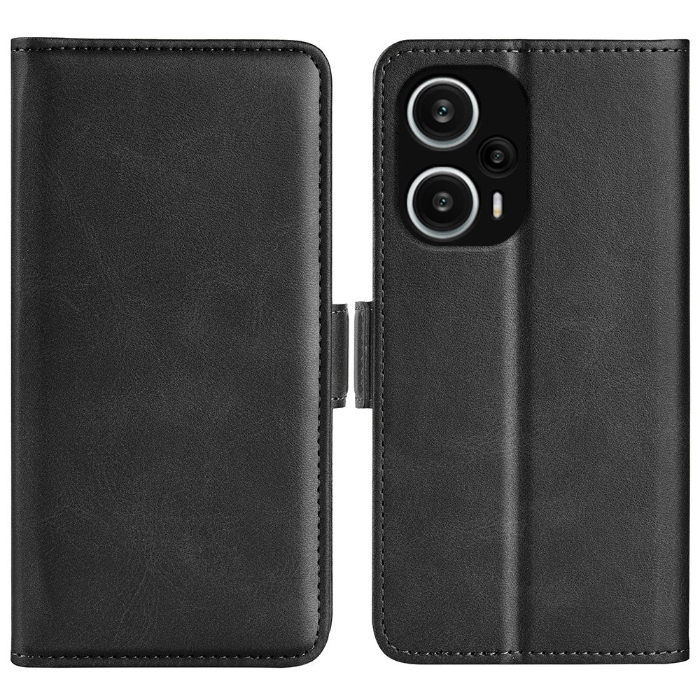 Xiaomi Redmi Note 12 Turbo / Poco F5 5G Plånboksfodral med fällbart mönster, PU-läder, stativfodral