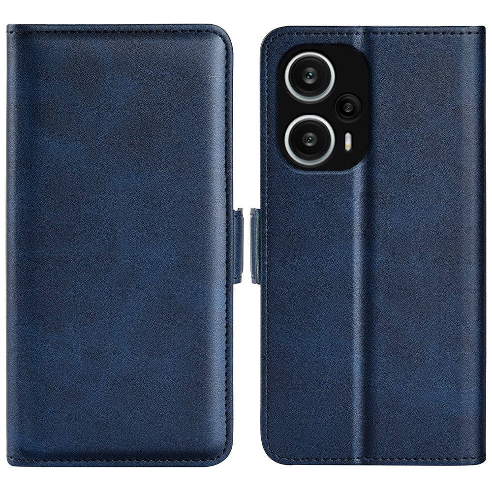 Xiaomi Redmi Note 12 Turbo / Poco F5 5G Plånboksfodral med fällbart mönster, PU-läder, stativfodral