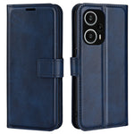 Xiaomi Redmi Note 12 Turbo / Poco F5 5G Kalvtextur Stativ Plånbok Fyrkantigt Magnetiskt Stängning PU Läder mobilskal