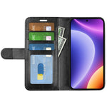For Xiaomi Redmi Note 12 Turbo / Poco F5 5G PU Leather Phone Cover Crazy Horse Texture Wallet Stand Case