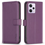 Xiaomi Redmi Note 12 Pro 5G / 12 Pro Speed 5G / Poco X5 Pro 5G Läderfodral BINFEN COLOR BF17 Stativ Plånboksfodral