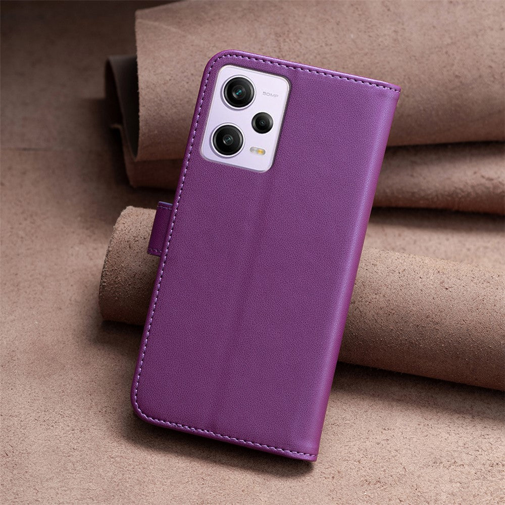 Xiaomi Redmi Note 12 Pro 5G / 12 Pro Speed 5G / Poco X5 Pro 5G Läderfodral BINFEN COLOR BF17 Stativ Plånboksfodral