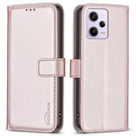 Xiaomi Redmi Note 12 Pro 5G / 12 Pro Speed 5G / Poco X5 Pro 5G Läderfodral BINFEN COLOR BF17 Stativ Plånboksfodral