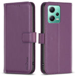 BINFEN COLOR BF17 For Xiaomi Redmi Note 12 5G (China) / (India) / (Global) / Poco X5 5G Leather Case Stand Wallet Phone Cover