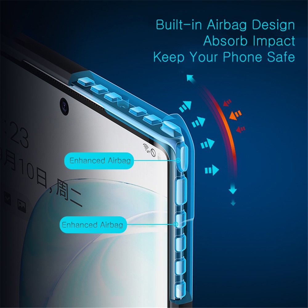 XUNDD til Samsung Galaxy Note20 Ultra 5G / Note20 Ultra Telefoncover Akryl+TPU Slim Telefoncover