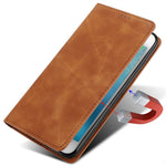 Phone Stand Cover for Huawei nova 11 / nova 12s 4G / nova 12 Lite 4G Skin-touch Feeling PU Leather Card Holder Flip Phone Case
