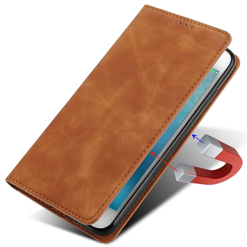 Phone Stand Cover for Huawei nova 11 / nova 12s 4G / nova 12 Lite 4G Skin-touch Feeling PU Leather Card Holder Flip Phone Case