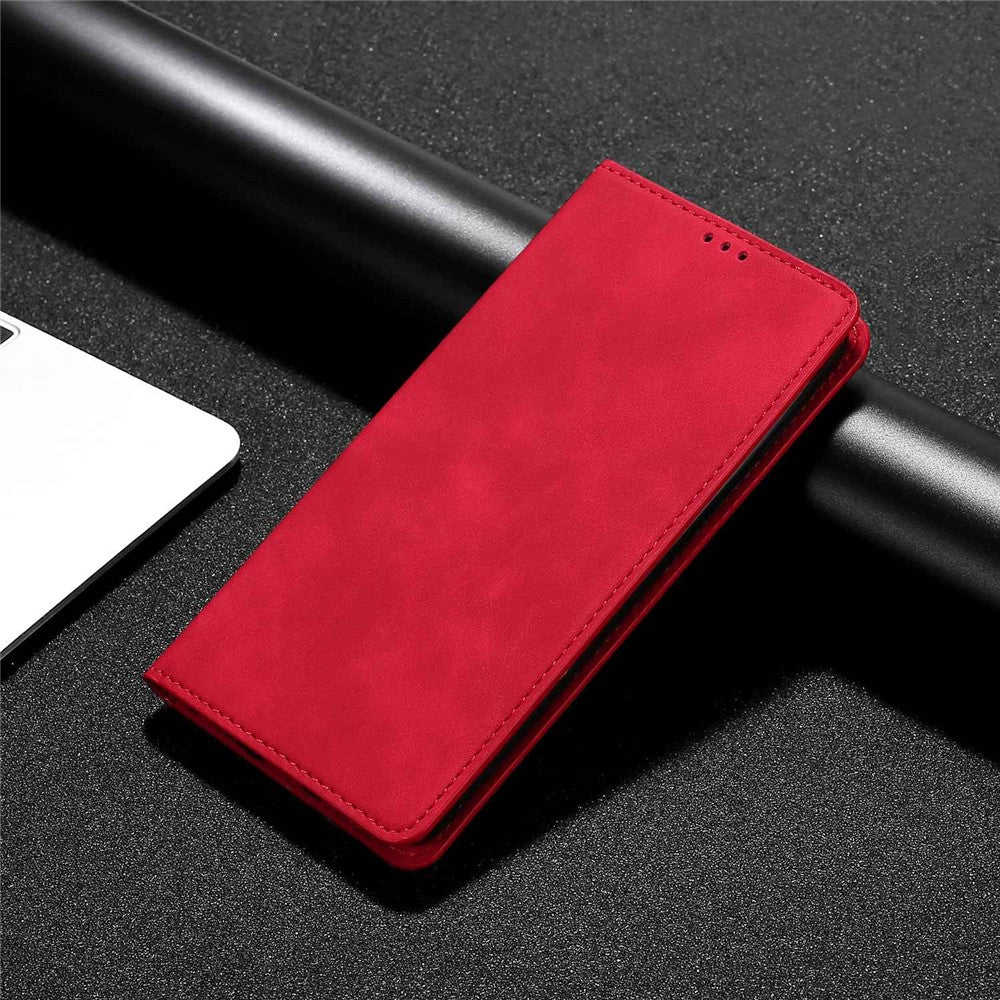 Phone Stand Cover for Huawei nova 11 / nova 12s 4G / nova 12 Lite 4G Skin-touch Feeling PU Leather Card Holder Flip Phone Case
