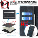 Xiaomi 13 Ultra RFID-blockerande plånboksfodral i PU-läder, stativ, mobilmobilfodral