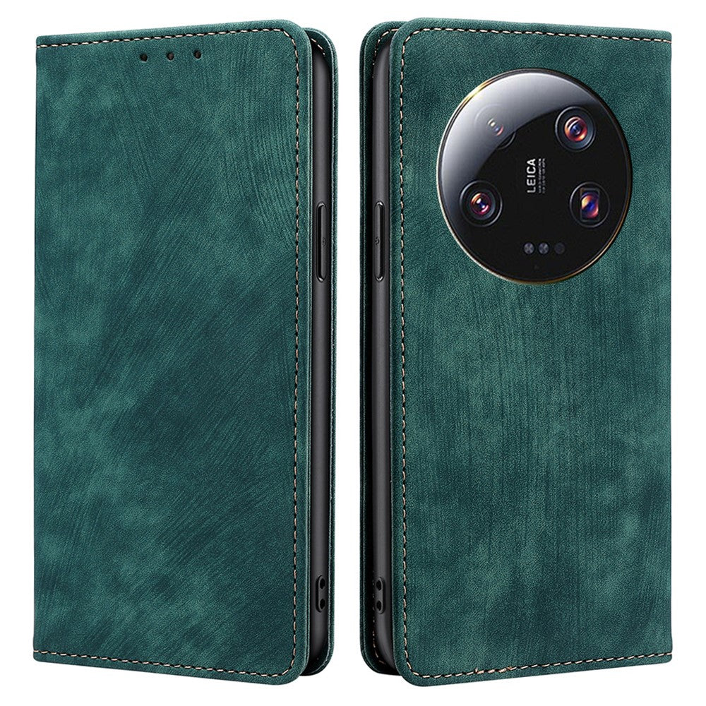 Xiaomi 13 Ultra RFID-blockerande plånboksfodral i PU-läder, stativ, mobilmobilfodral