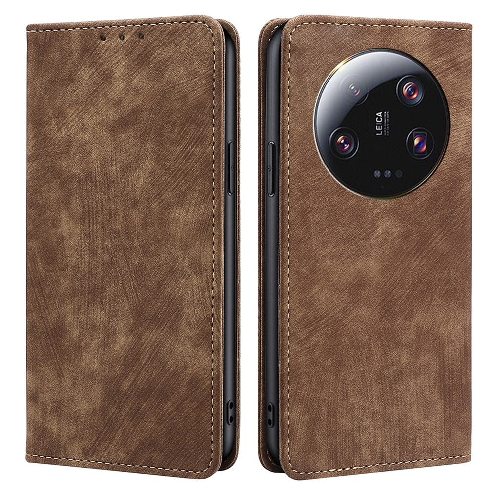 For Xiaomi 13 Ultra RFID Blocking Wallet Phone Case PU Leather Stand Cell Phone Cover