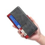 For Xiaomi 13 Ultra PU Leather Stand Cover Contrast Color Flip Wallet Phone Case