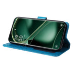 For Oppo Find X6 Pro PU Leather Wallet Protective Cover Sunflower Imprinted Phone Flip Stand Case