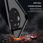 For Xiaomi 13 Ultra Starry Sky Pattern Printing Case Anti-Scratch PC+TPU+Tempered Glass Phone Cover