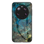 Xiaomi 13 Ultra Härdat Glas Bakstycke PC+TPU Marmor Mönster mobilskal