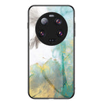 Xiaomi 13 Ultra Härdat Glas Bakstycke PC+TPU Marmor Mönster mobilskal