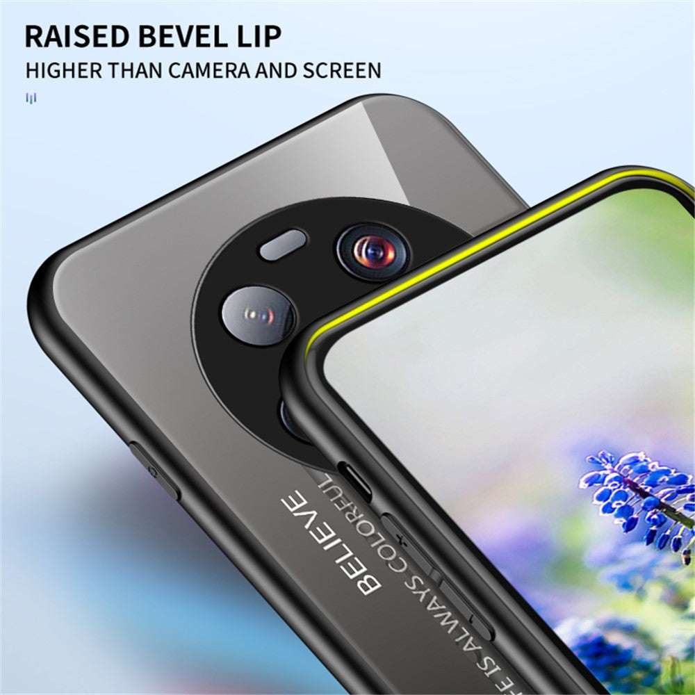 Xiaomi 13 Ultra Gradient Härdat Glas mobilskal PC+TPU Reptåligt Skal