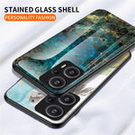 Xiaomi Redmi Note 12 Turbo / Poco F5 5G Anti-fall-mobilskal Marmormönster Härdat Glas+PC+TPU-skydd